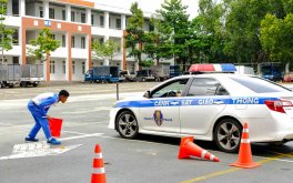 Hàng ngàn CSGT được tập huấn kỹ năng lái xe ô tô bởi Honda Việt Nam