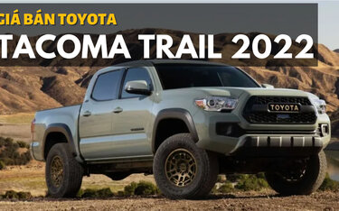 Toyota Tacoma Trail Edition 2022 ra mắt, giá gần 40.000 USD