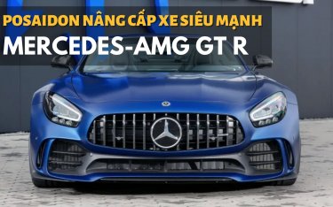 Mercedes-AMG GT R Roadster siêu mạnh nâng cấp bởi Posaidon